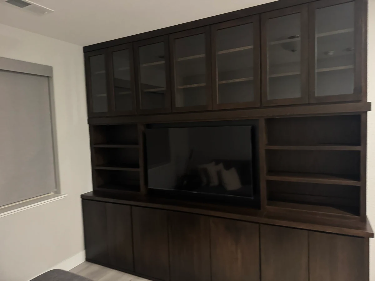 Custom Built-Ins project by Monument Construction