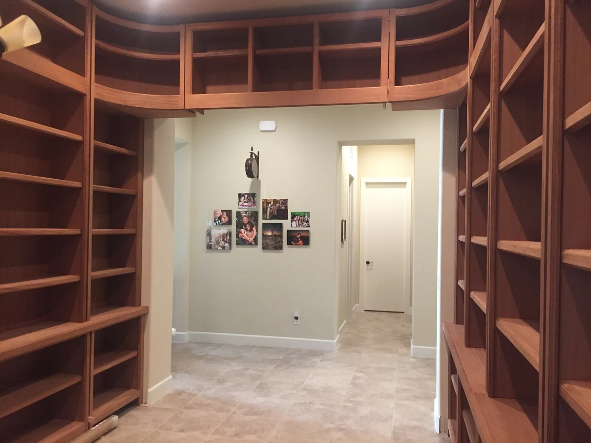 The room takes shape