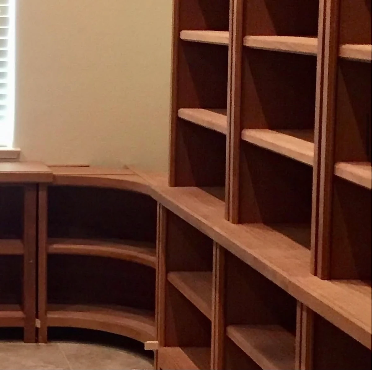 Hand-fitted joinery